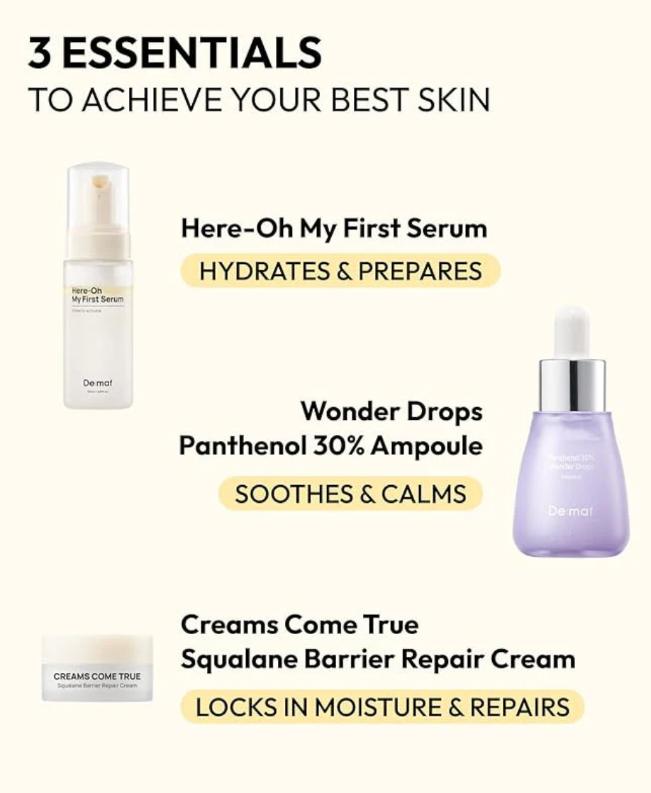 De:maf Skincare Trial Kit (3ea)