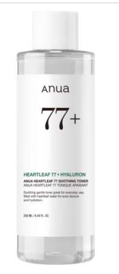 [ANUA] HEARTLEAF 77 SOOTHING TONER 250m
