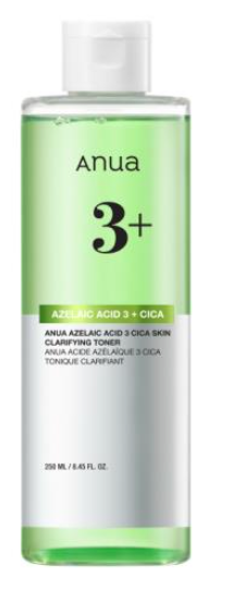 [ANUA] AZELAIC ACID 3 CICA SKIN CLARIFYING TONER 250ml