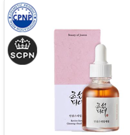[Beauty of Joseon] Revive Serum : Ginseng+Snail Mucin 30ml